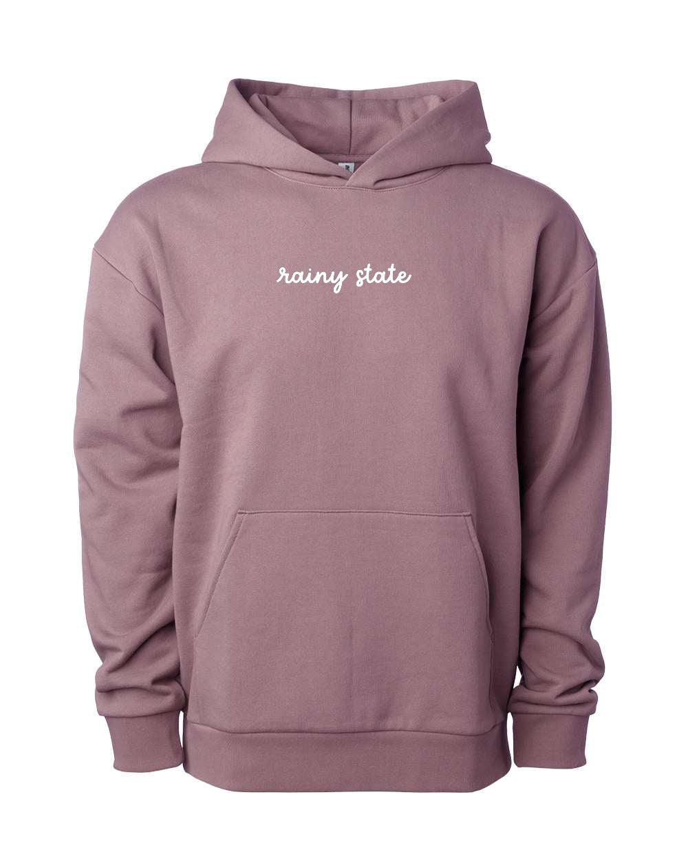 Script Rainy State Hoodie